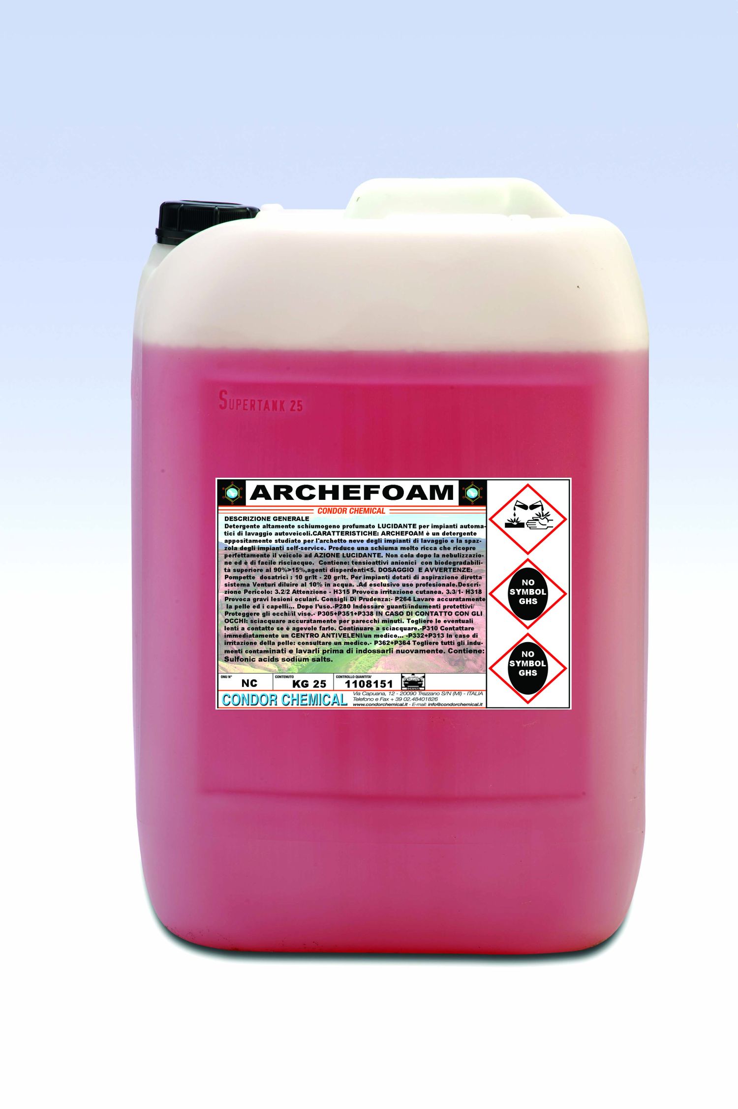 Car sales wash detergent